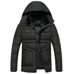 New Style Winter Hot Fashion Hooded Winter Coat Men -20 Degree Thick Warm Mens Winter Jacket Parka Outwear Streetwear