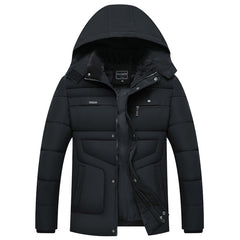 New Style Winter Hot Fashion Hooded Winter Coat Men -20 Degree Thick Warm Mens Winter Jacket Parka Outwear Streetwear