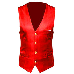 Dress Vests For Men Slim Fits Mens Suit Vest Male Waistcoat Gilet Homme Casual Sleeveless Formal Business Vest chaleco hombre