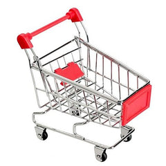 Creative Mini Children Handcart Simulation Small Supermarket Shopping Cart Utility Cart Pretend Play Toys Strollers Kids Gift