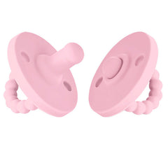 Food Grade Silicone Newborn Baby Dummy Pacifier Infant Round Nipple Soother Pacifier High Quality Baby Care Product