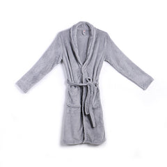 Mens & Ladies Cotton Terry Towelling Shawl Bathrobe Dressing Gown Bath Robe