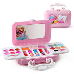 Disney Children's Cosmetics Toy Princess Makeup Box Set Frozen Girl House Toy Lip Gloss Rouge baby Christmas present