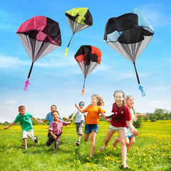 Classic Educational Assemble Toy for Kids Outdoor Fun Sports Random Hand Throwing Play Soldier Parachute Toys