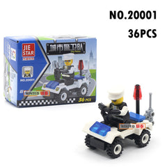 police special police car fire engine missile car plane building block truck house building block boy hand made toy