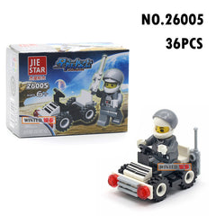 police special police car fire engine missile car plane building block truck house building block boy hand made toy