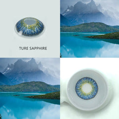 EYESHARE- 2pcs/pair 3 Tone Series Colored Contact Lenses  for eyes  Colored Eye Lenses Color Contacts