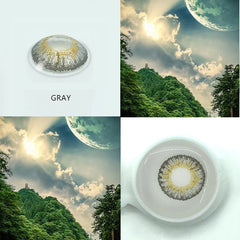 EYESHARE- 2pcs/pair 3 Tone Series Colored Contact Lenses  for eyes  Colored Eye Lenses Color Contacts