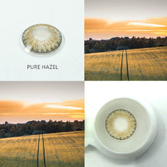 EYESHARE- 2pcs/pair 3 Tone Series Colored Contact Lenses  for eyes  Colored Eye Lenses Color Contacts