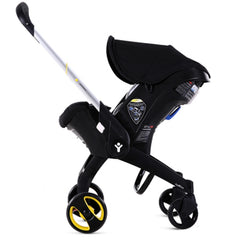 Multifunctional Car Seat Stroller Baby Carriage Basket Portable Travel System Stroller with Safety Seat for 0-3 Years 4-in-1