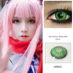 EYESHARE 1 Pair  Beautiful Pupil  Eye Cosmetic Colorful Contact Lens Halloween Cosplay Lenses Crazy Lens for Eyes