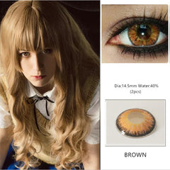 EYESHARE 1 Pair  Beautiful Pupil  Eye Cosmetic Colorful Contact Lens Halloween Cosplay Lenses Crazy Lens for Eyes