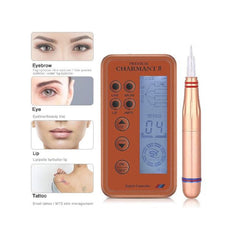 Dermografo Charme Princesse Permanent Makeup Pen Digital Premium Machine Intelligent Control Panel Set for Micropigmentation