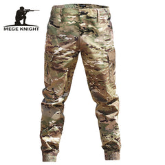 Mege Brand Men Fashion Streetwear Casual Camouflage Jogger Pants Tactical Military Trousers Men Cargo Pants for Droppshipping