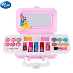 Disney girls Princess frozen elsa Cosmetics Make up set Cartoon anna elsa polish Beauty makeup box  baby  kids Christmas present