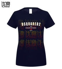 new DSQ2 t-shirt Men's women's Summer 100% Cotton Team Tees Male Newest Top Popular Normal Tee Shirts