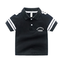 Polo Shirts Boy Shirt Clothes Baby T-shirt Kids Short Sleeve Top Boys Clothing Cotton Girls Baby Girl Shirt