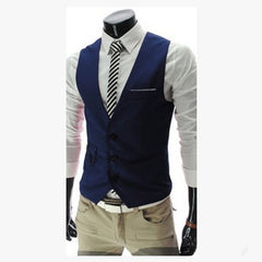 New Arrival Dress Vests For Men Slim Fit Mens Suit Vest Male Waistcoat Gilet Homme Casual Sleeveless Formal Business Jacket