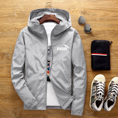 Jacket men windbreaker  spring and autumn new casual jacket jacket men windbreaker pilot zipper hooded jacket men