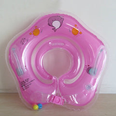 Swimming Baby Accessories Neck Ring Tube Safety Infant Float Circle for Bathing Inflatable Flamingo Inflatable Water