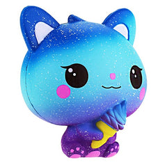 Kawaii Bear Squeeze Toys Squishy Jumbo Deer Unicorn Cat Slow Rising Cream Scented Stress Reliever Antistress Toys For Kid Baby