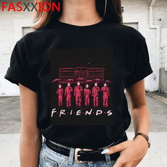 New Money Heist Cool Tshirt Men La Casa De Papel Harajuku T-shirt House of Paper Graphic Tshirt Bella Ciao Hip Hop Top Tees Male