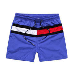 Summer tommi splice letter Casual cool Shorts Gyms Fitness sportswear Bottoms Male Running training Quick dry Beach Short Pants